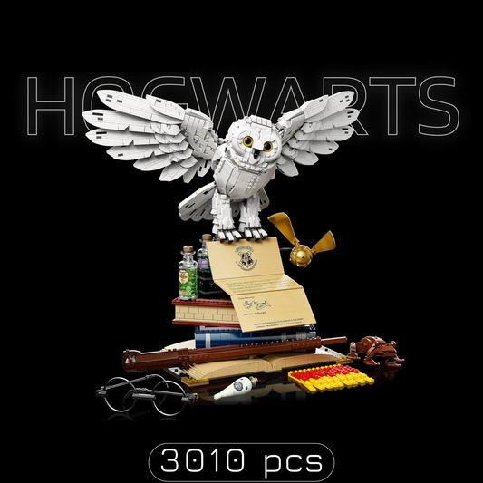 Chouette Hedwige Harry Potter (3010 pièces)