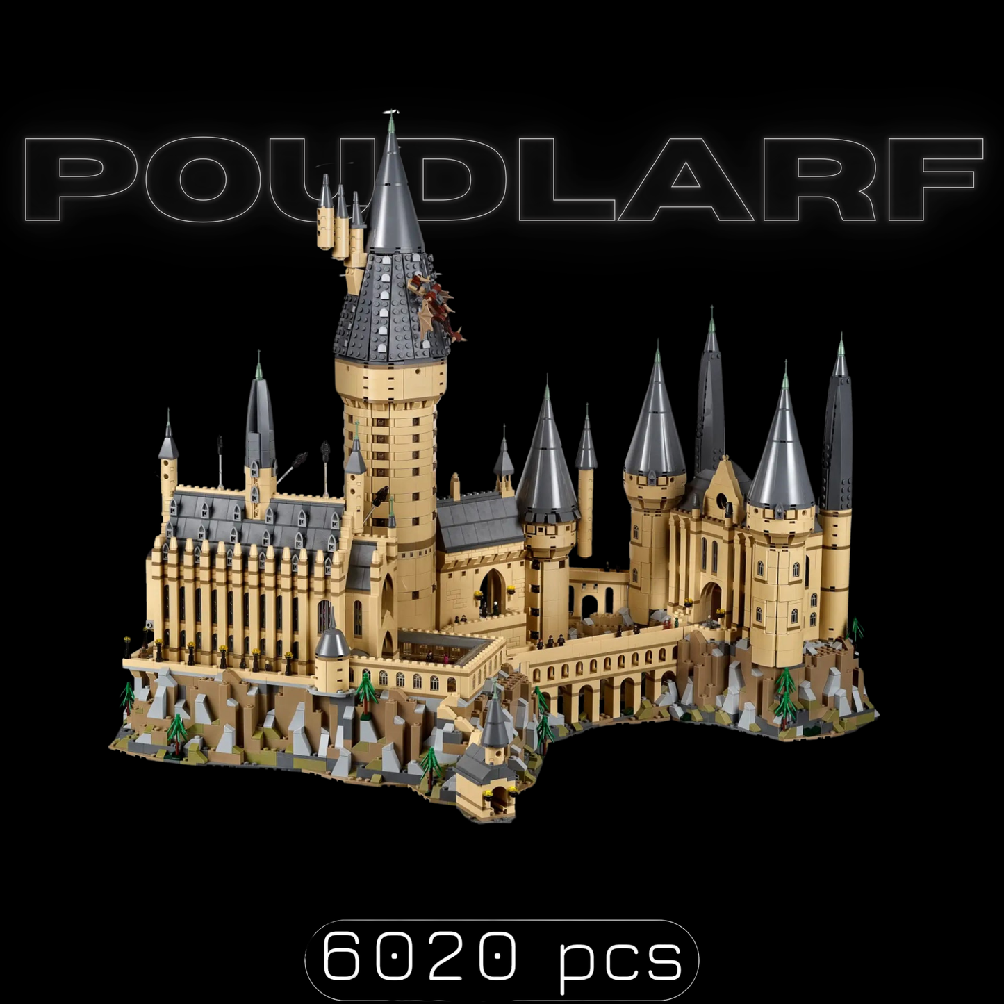 Château de Poudlard (6020 pièces) 🏰✨