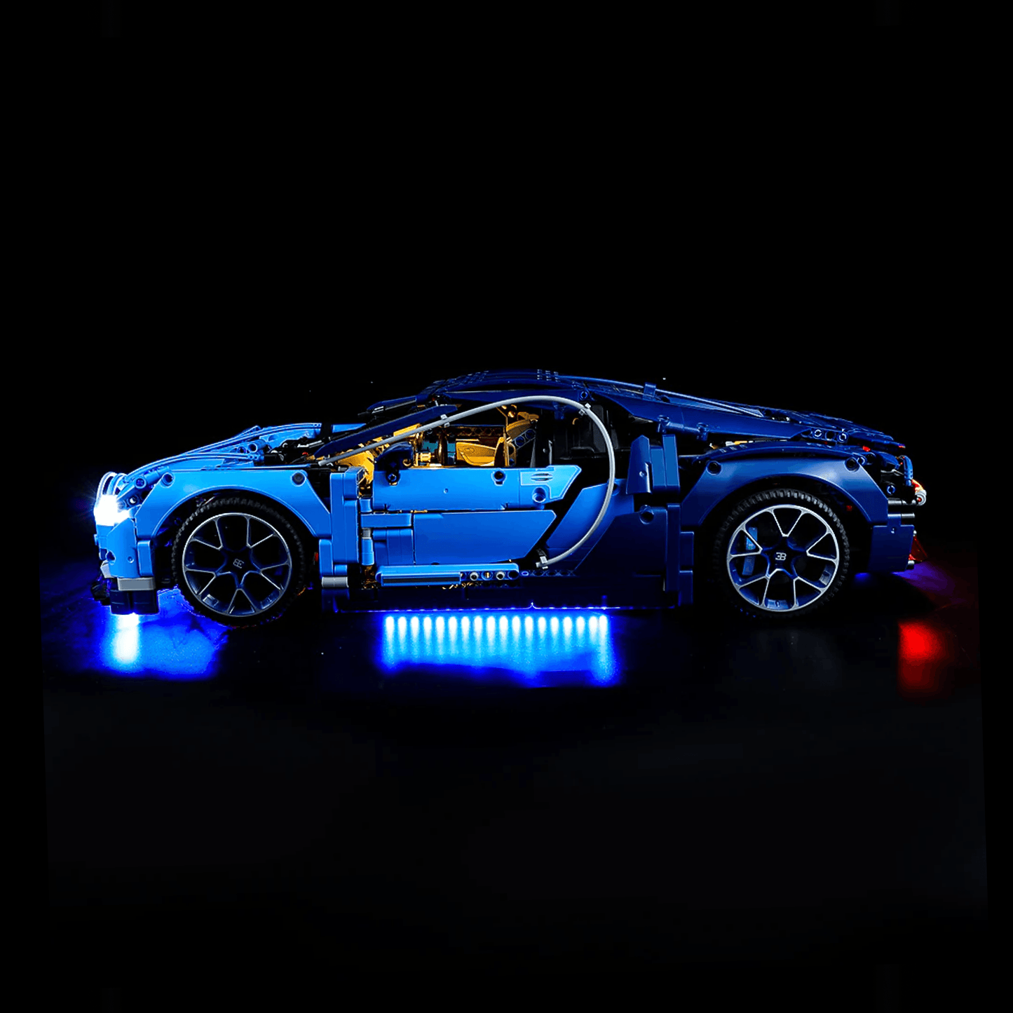 Bugatti Chiron Bleu (3599 pièces)