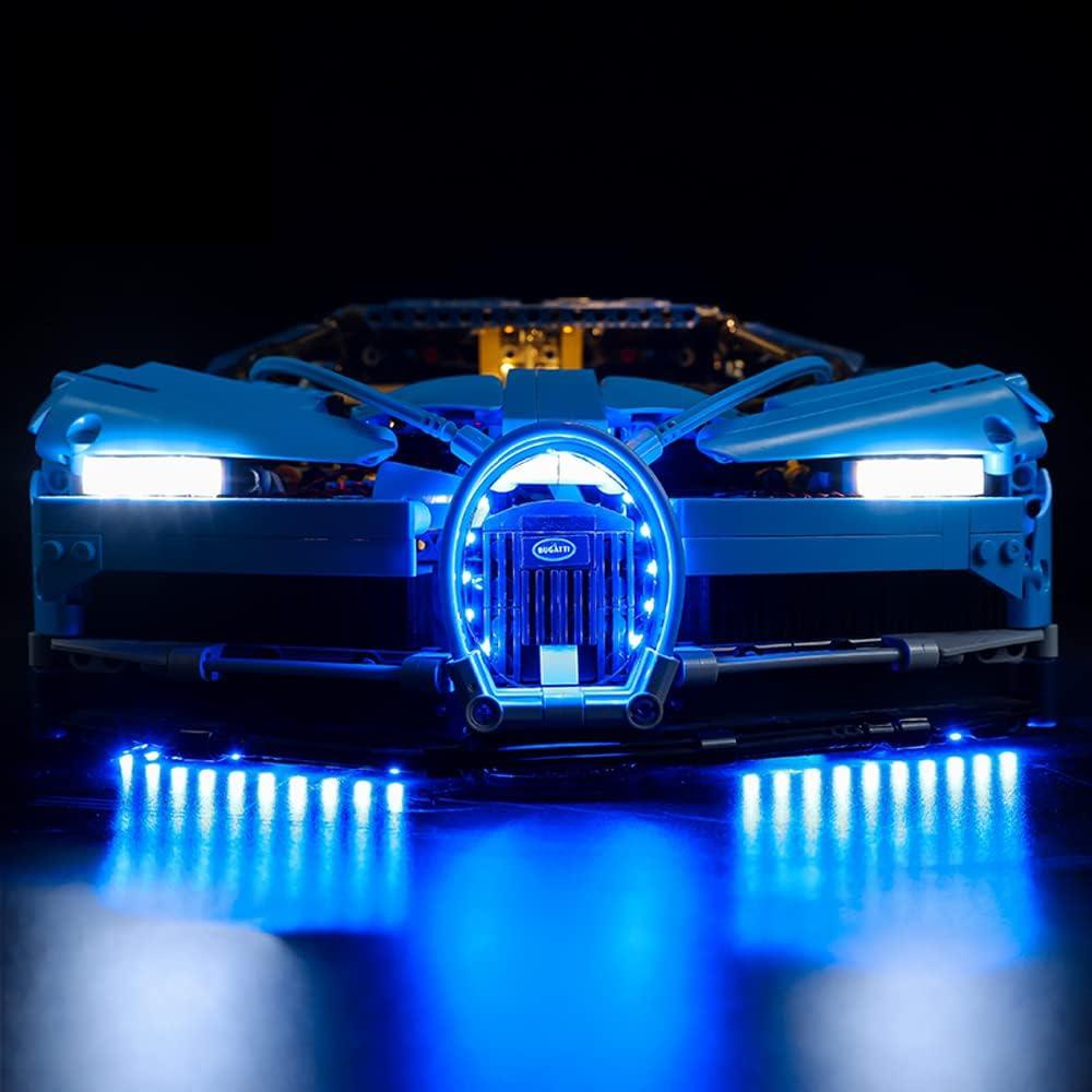 Bugatti Chiron Bleu (3599 pièces)
