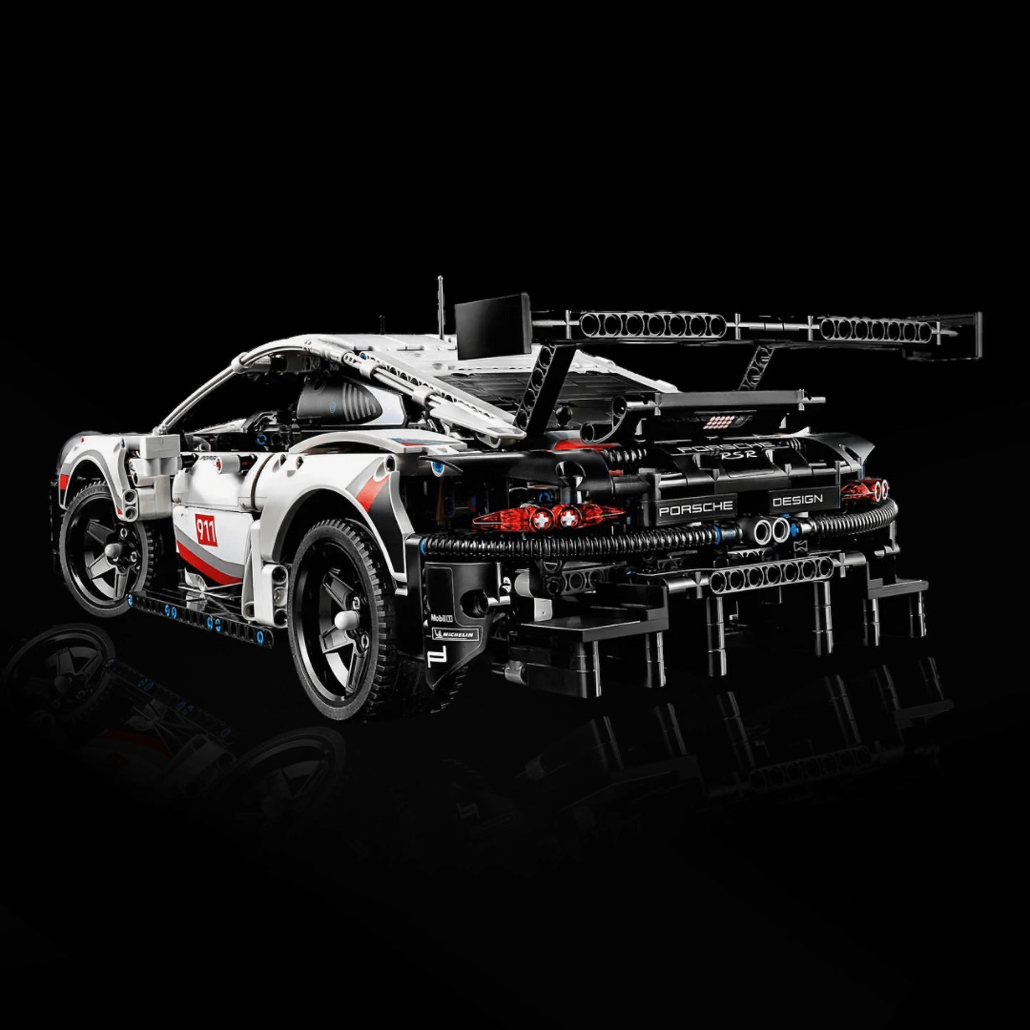 Porsche 911 RSR Blanc (1580 pièces)